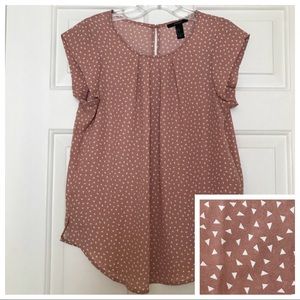 Short sleeve blouse NWOT